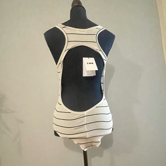 Women’s NWT Los Angeles New York Backless Bodysuit NEW Size Small - Picture 6 of 8